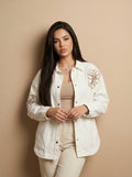 Ivory Bloom Jacket