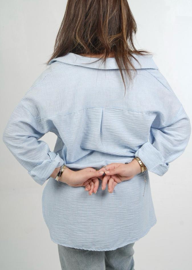 Ribbon Stripe blouse