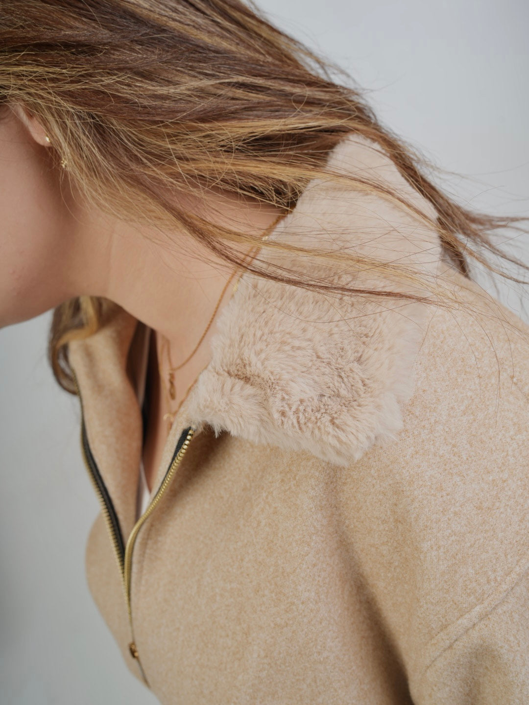 Nude Luxe Cropped Jacket