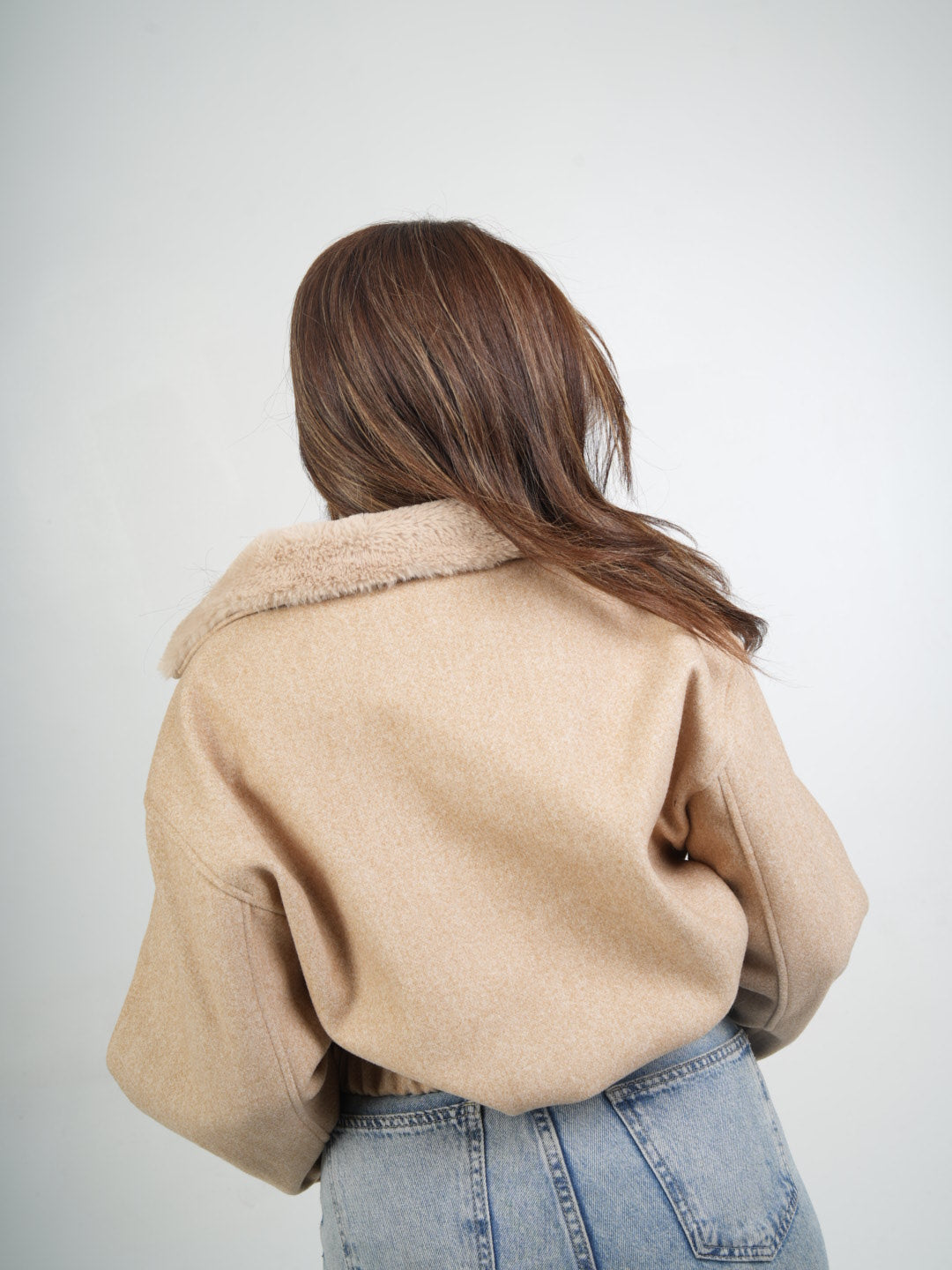 Nude Luxe Cropped Jacket