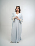 Layali Lace Trim Kaftan